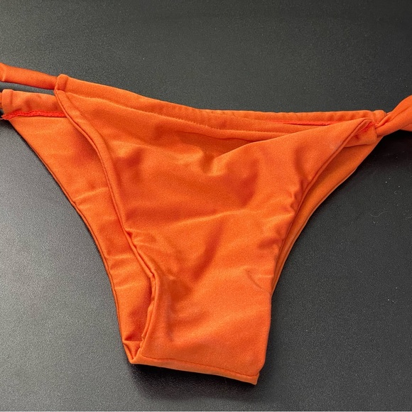 Orange two way swimsuit - Picture 3 of 9